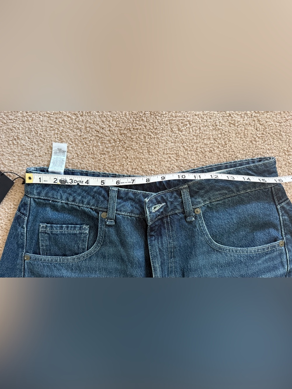 Rag&Bone Chase High-Rise Barrel Jeans ~ Grafton Wash ~ NWT - Picture 11 of 11